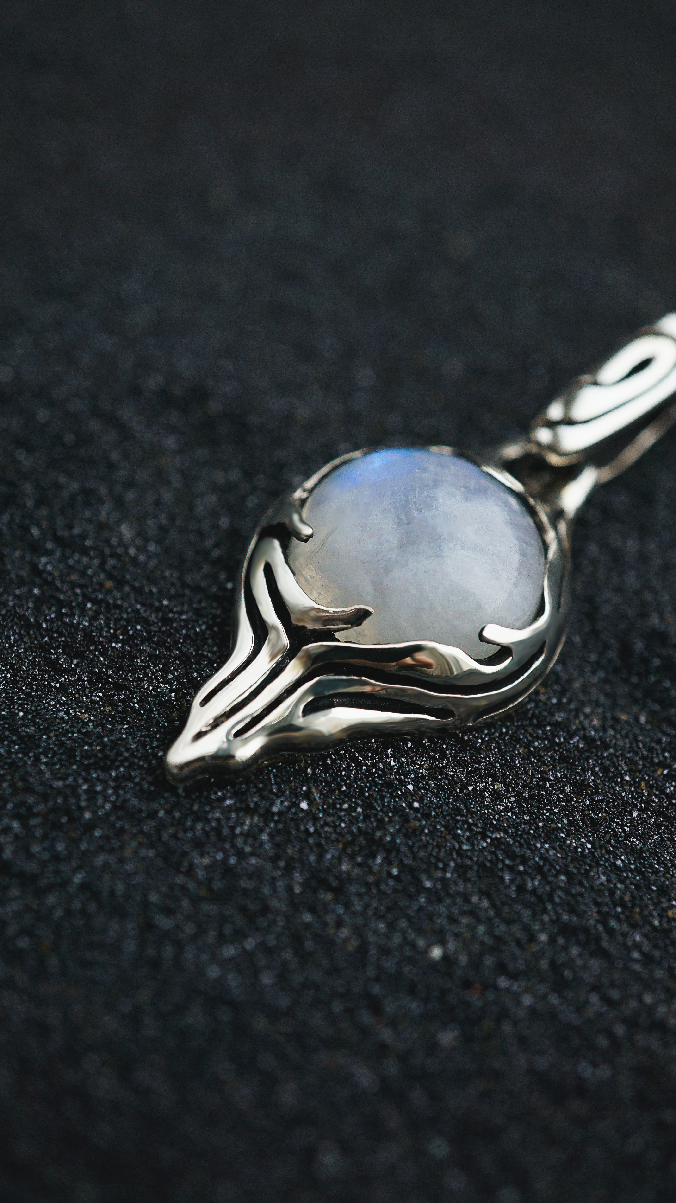 FLOE | moonstone silver pendant