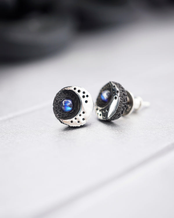 LUNA | moonstone earrings