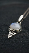 FLOE | moonstone silver pendant