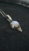 FLOE | moonstone silver pendant