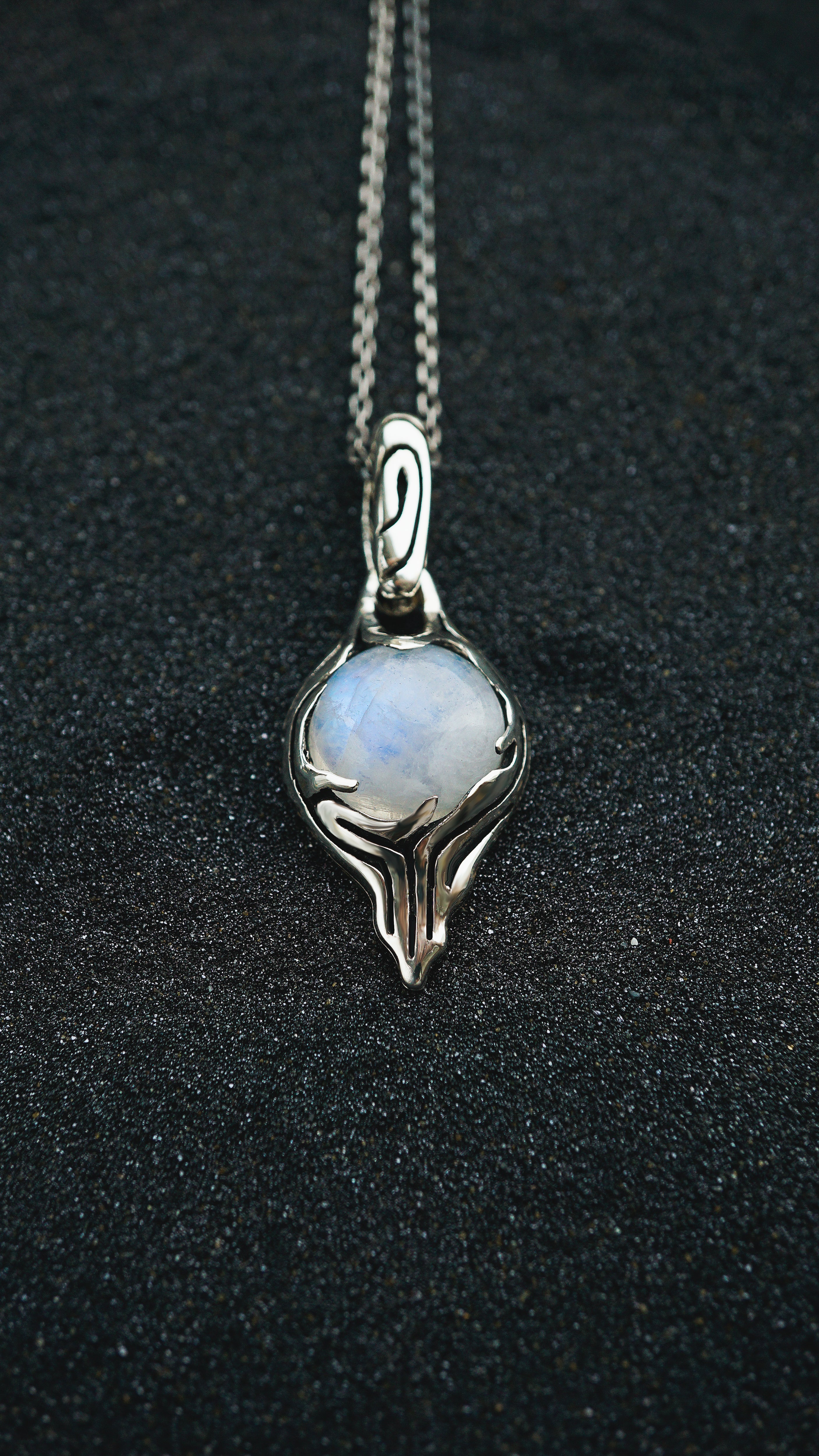 FLOE | moonstone silver pendant