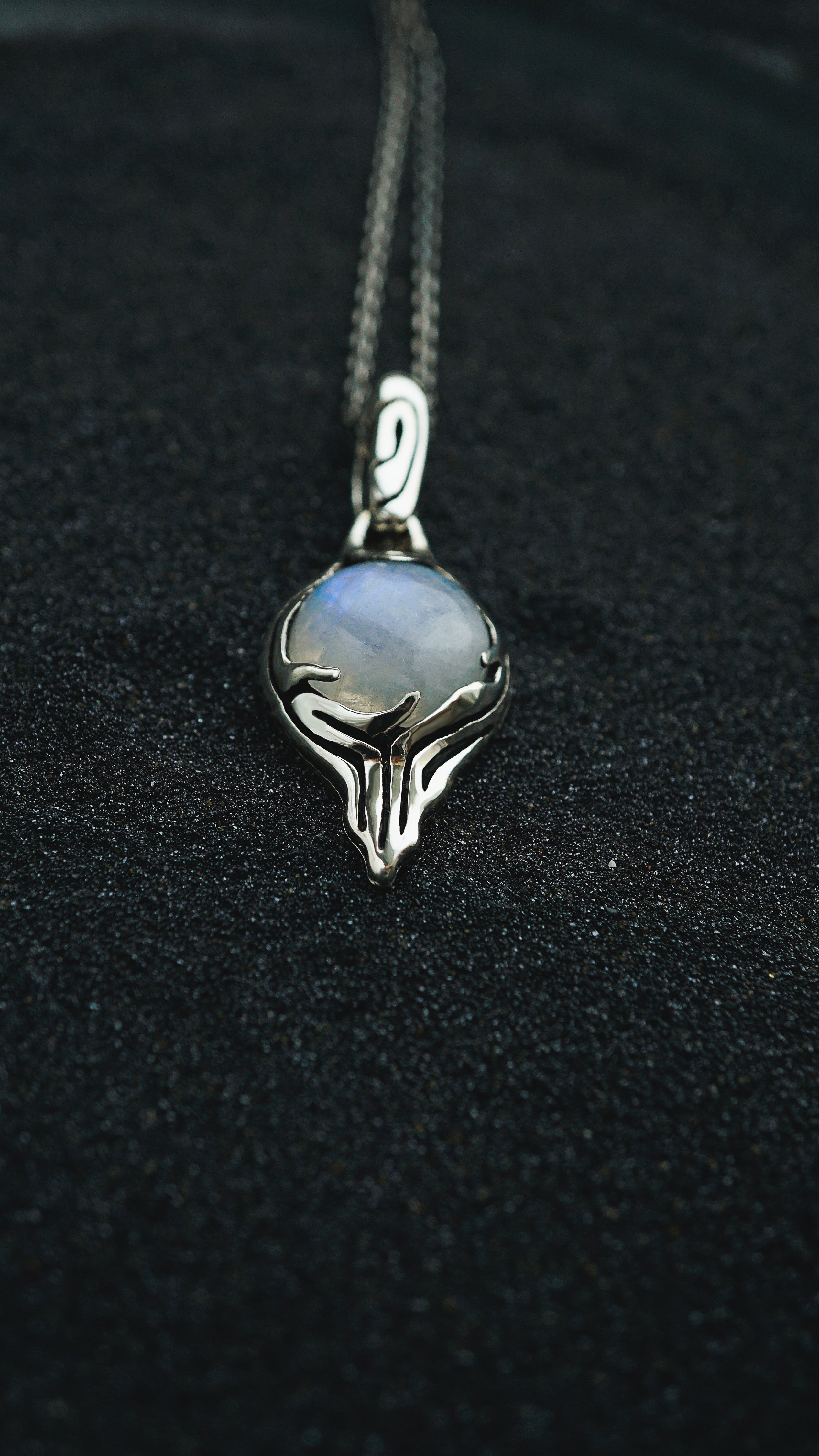 FLOE | moonstone silver pendant