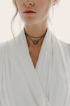 Natural Australian Opal pendant, Opal necklace, Small Opal silver pendant, October birthstone Unique necklace "LeeLoo" Mother's day gift