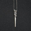 moonique mooniquecreation #menssilverpendant #silvernecklace #cyberpunk #bladependant #sterlingsilver 925 #readytoship #menssilvernecklace #cyberpunkjewelry #needlependant #silverneedle #spearpendant