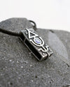 boulder opal pendant, mens opal necklace, mens silver necklace, unique necklace, Mars by Moonique