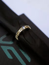 mens gold band, mens gold ring, cyberpunk ring, mens unique ring, moonstone ring, gold moonstone ring, mens wedding band, mens engagement ring, mens gemstone ring, handmade ring by moonique