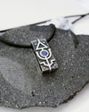 boulder opal pendant, mens opal necklace, mens silver necklace, unique necklace, Mars by Moonique