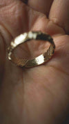Mens wedding band 14k yellow gold and blue topaz, mens engagement ring, mens promise ring, mens gold ring, mens gemstone ring, moonique, mooniquecreation