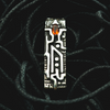 Uruz rune pendant from sterling silver with natural mexican fire opal