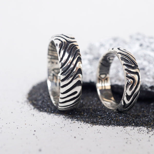 Wedding bands His and hers rings, Promise rings for couples, Couple rings, His and Her promise rings,Wedding band set, Couples ring set