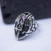 Statement face ring "HELMET"