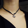 Rainbow Moonstone Necklace moonstone pendant for women 925 sterling silver necklace for women CROSS