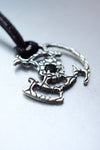 women silver pendant, womens necklace, tourmaline pendants Amulet sterling silver pendant KEY
