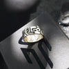 Mens silver ring, mens pinky ring, band from the sterling silver and handcrafted unique design