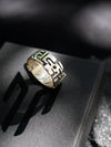 Mens silver ring, mens pinky ring, band from the sterling silver and handcrafted unique design
