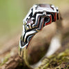 Garnet ring "UNA"