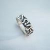 mens oxidized silver ring mens band ring mens silver ring handmade jewelry