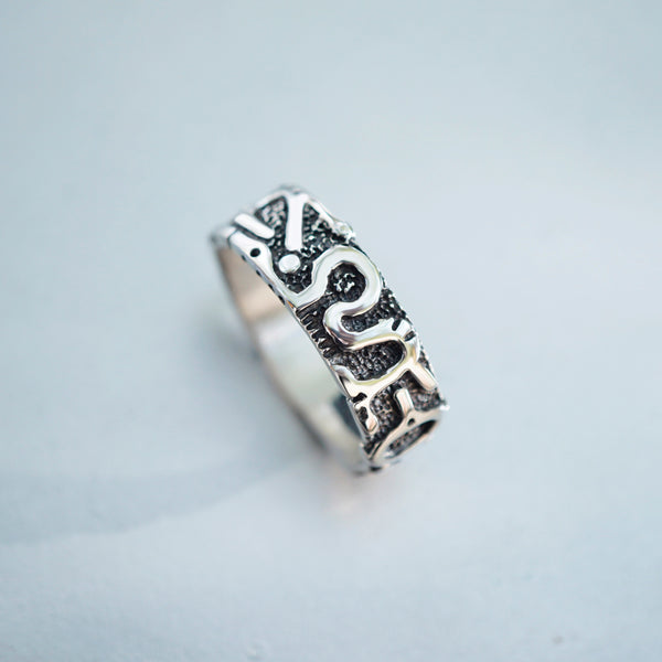 mens oxidized silver ring mens band ring mens silver ring handmade jewelry