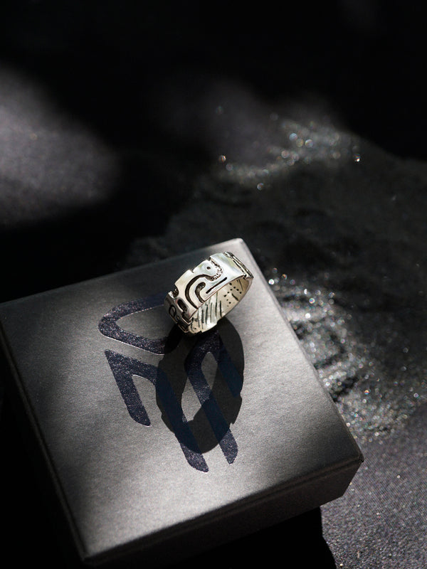 Mens ring "MAYA"