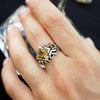 Statement unique Citrine ring