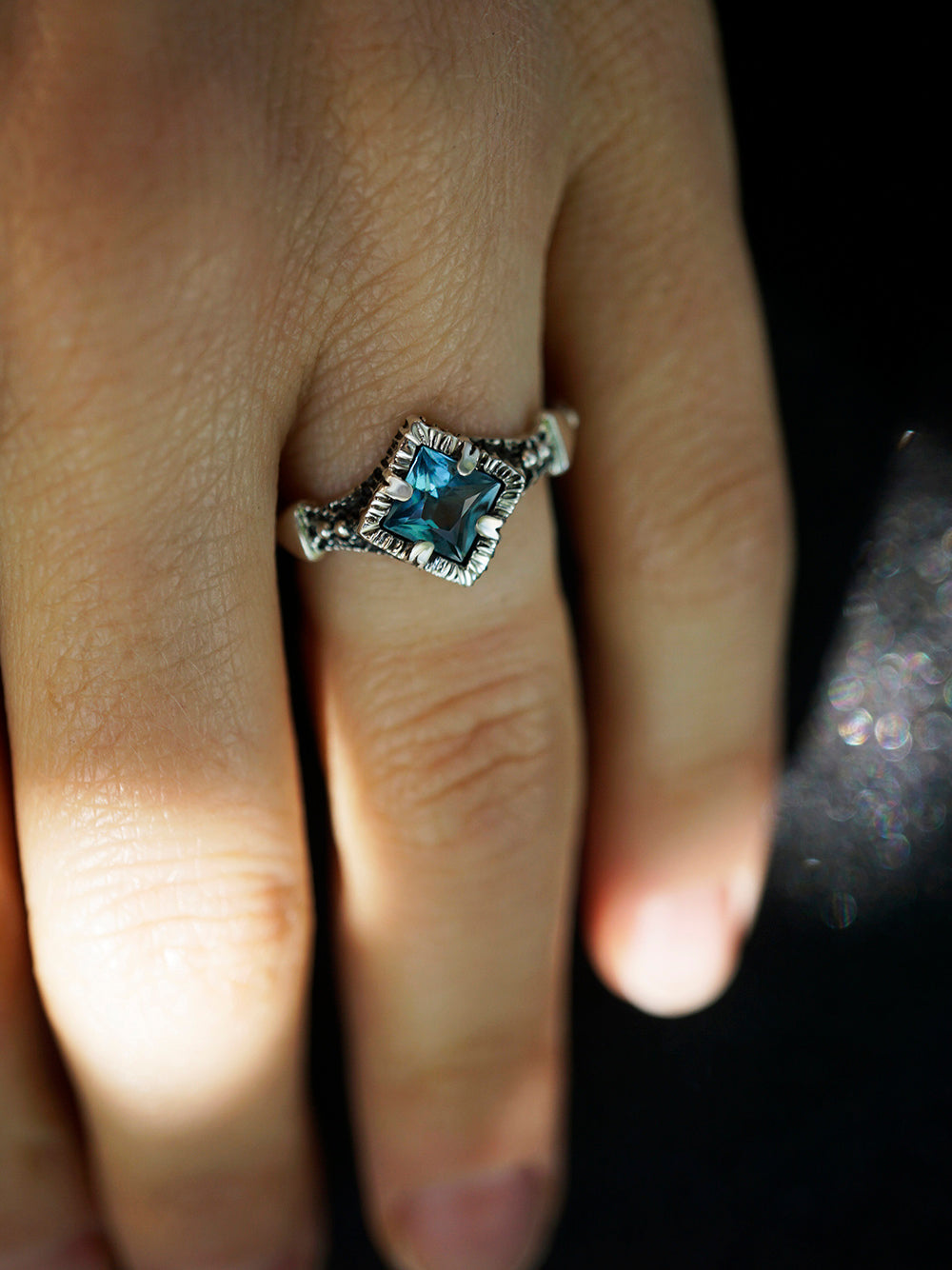 Blue Topaz ring