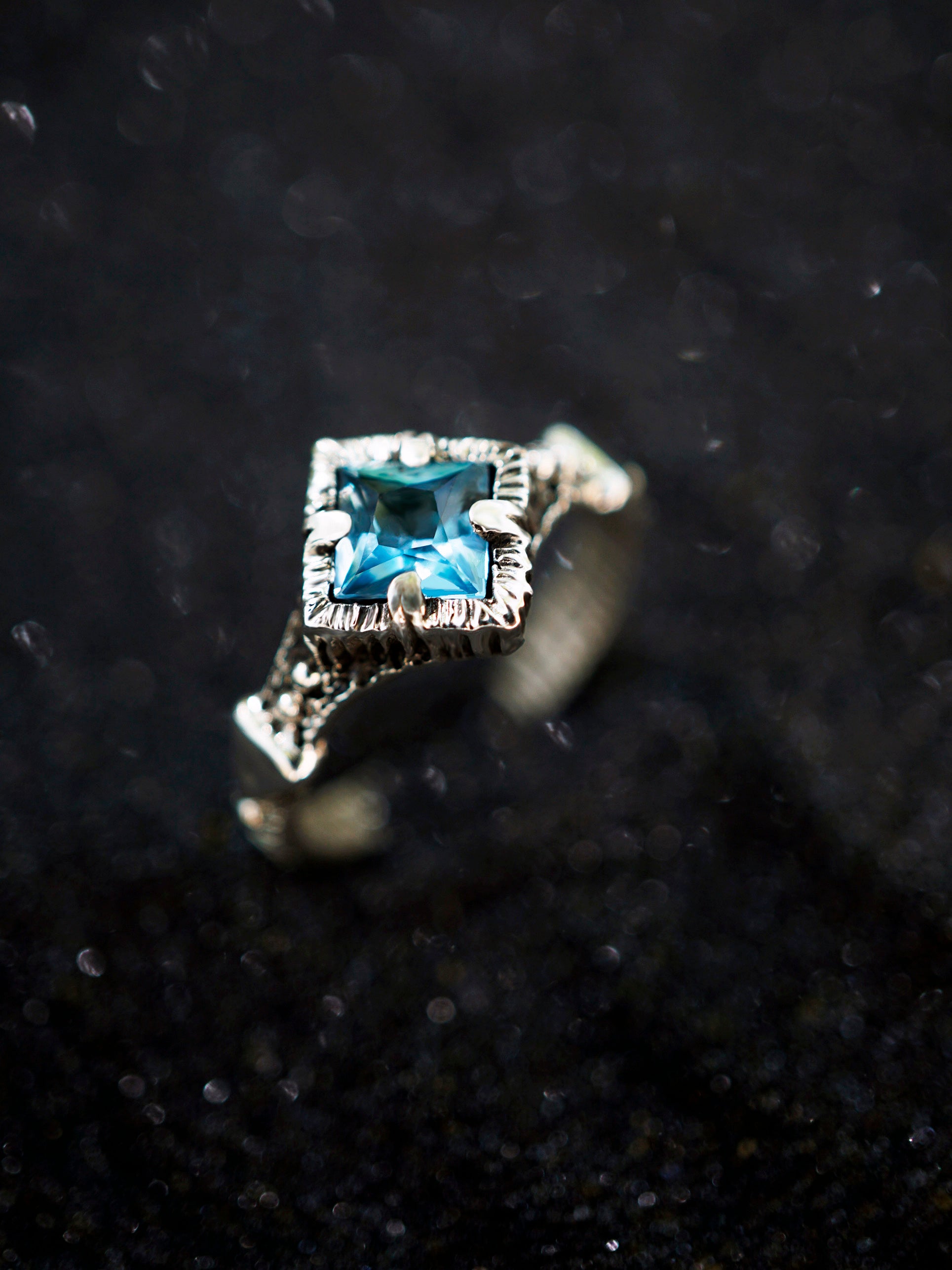 Blue Topaz ring