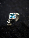 Blue Topaz ring "VIRGIN BLUE"