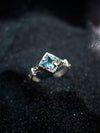 Blue Topaz ring "VIRGIN BLUE"