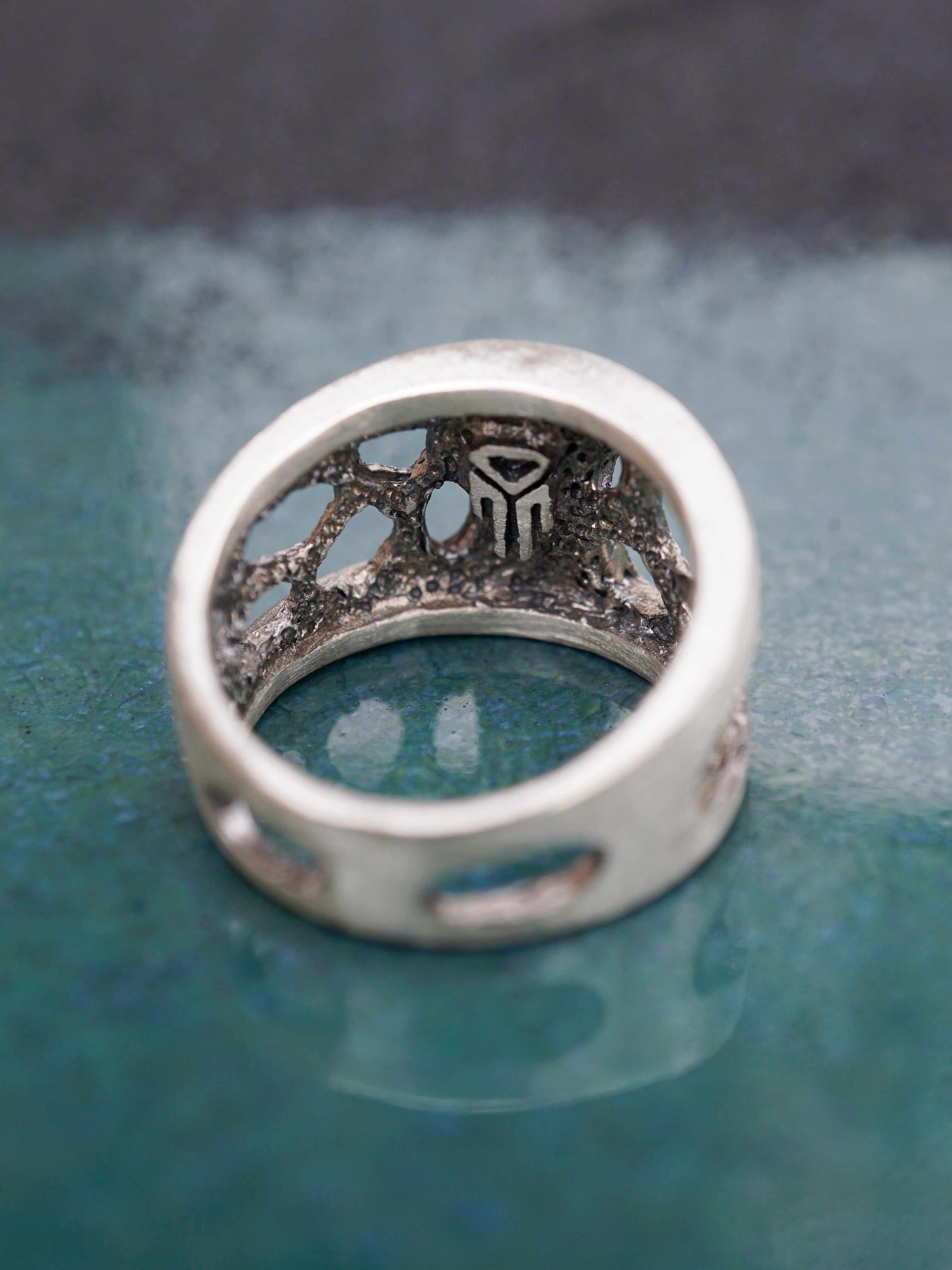 Mens silver ring, Jera viking rune, protection rune, norse runes, viking rune ring, sterling silver ring, mooniquecreation