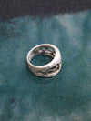 Mens silver ring, Jera viking rune, protection rune, norse runes, viking rune ring, sterling silver ring, mooniquecreation