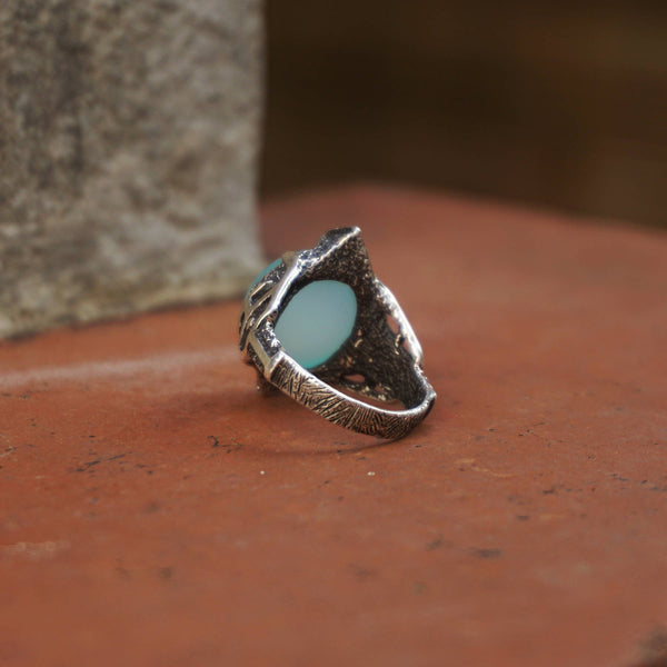 Chalcedony Ring "OCEANIDE"