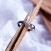 Amethyst Ring, Mens Silver Ring, Mens amethyst ring, Statement Ring, Gemstone Ring, Unique Mens Ring, Mens pinky ring ARGO Cyberpunk
