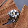 Citrine ring, Shipibo jewelry, Signet ring, Signet ring women, Citrine statement ring, Citrine silver ring, Signet ring men SHIPIBO