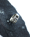 Rainbow Moonstone ring, Gemstone silver ring,  Moonstone signet rings, Statement ring, Gemstone Ring, June Birthstone ring 'SEVENTH'