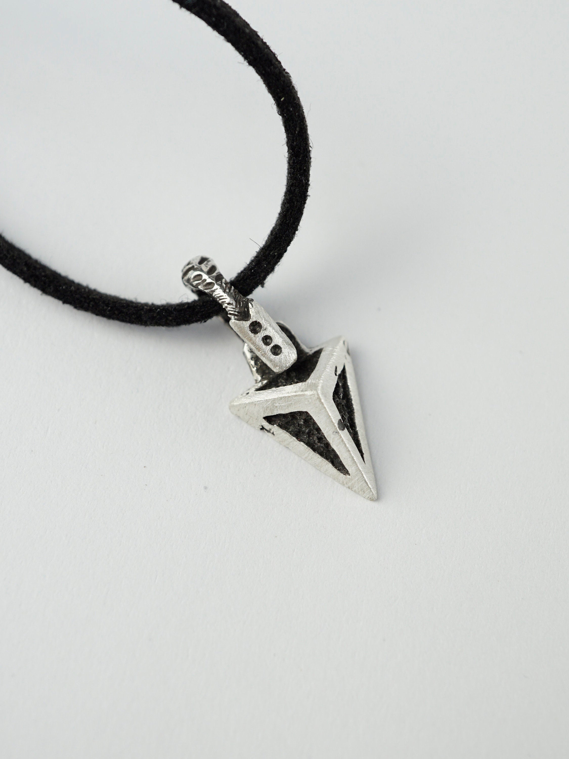 Mens necklace, Mens Silver pendant, Small silver pendant, Ready to ship Valentines day gift, Mens silver necklace, Unique necklace