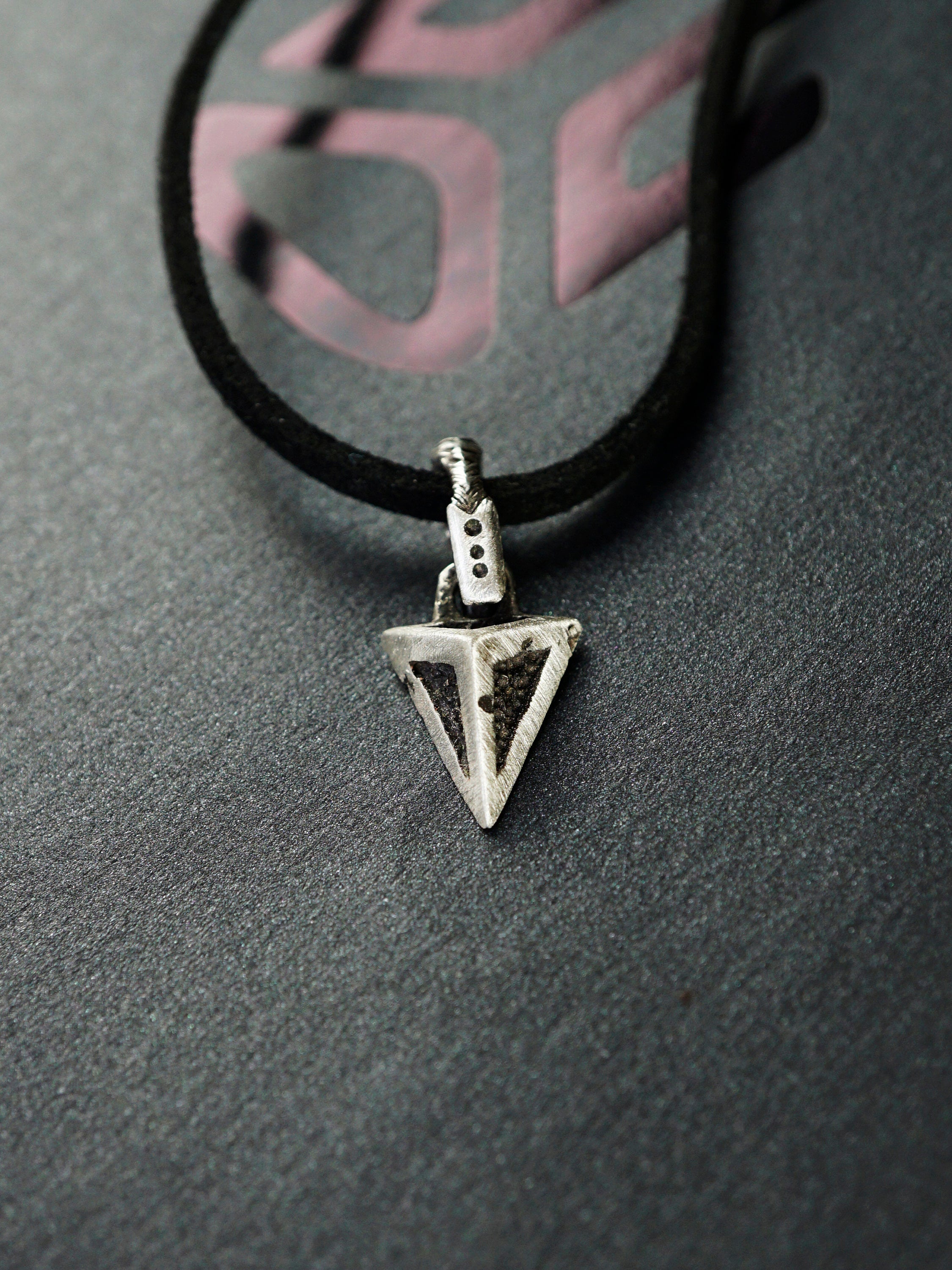 Mens necklace, Mens Silver pendant, Small silver pendant, Ready to ship Valentines day gift, Mens silver necklace, Unique necklace