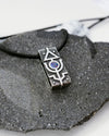 boulder opal pendant, mens opal necklace, mens silver necklace, unique necklace, Mars by Moonique