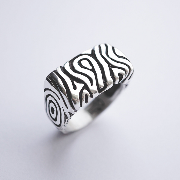 GEO | Silver signet ring | ready to ship