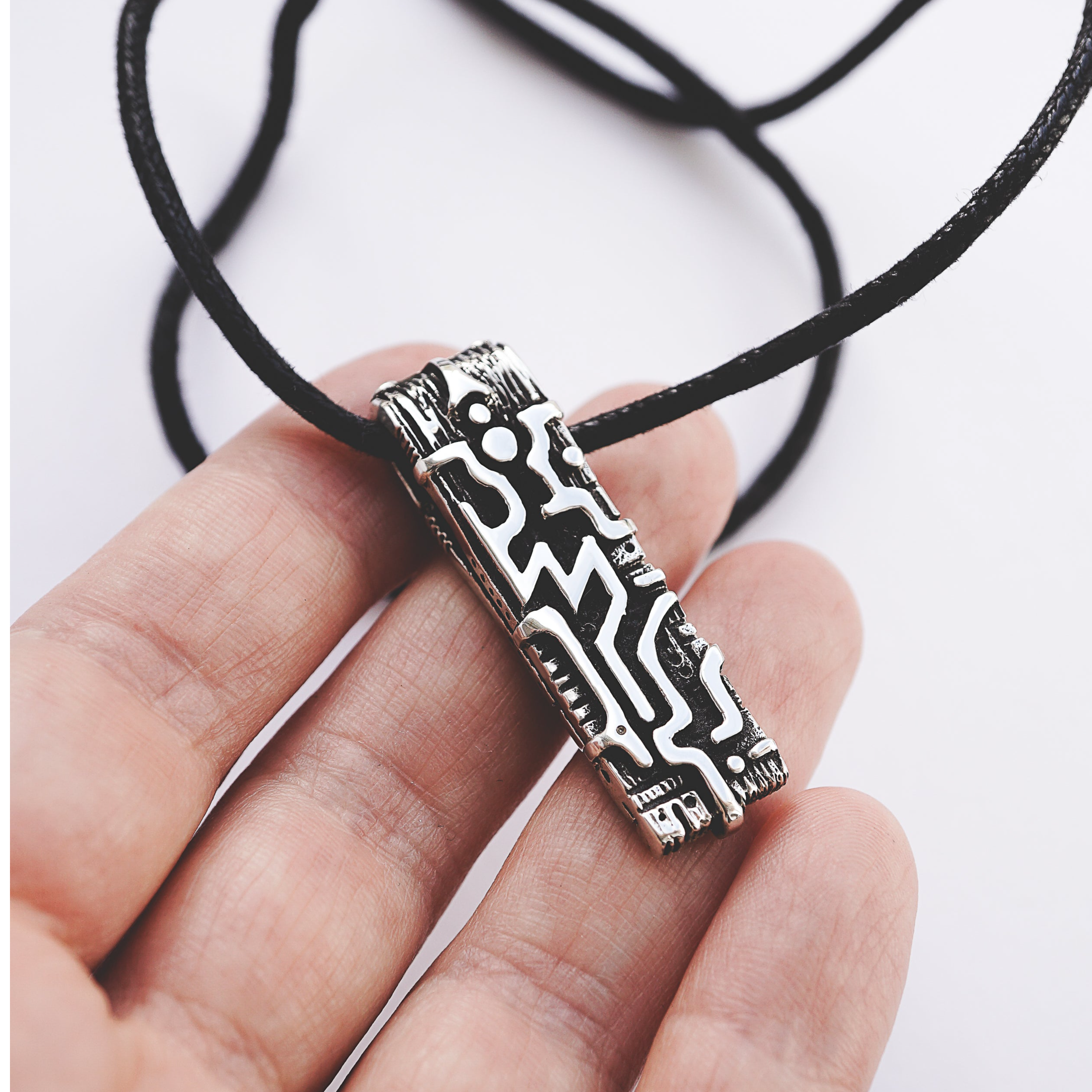 THUNDER | mens silver necklace