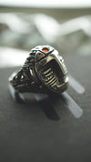 AZTEC | Garnet statement ring 6US