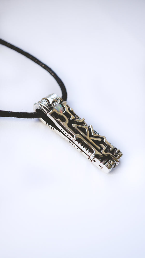 viking runes
Raido
amulet
talisman pendant
opal pendant
norse runes
nordic runes
celtic runes
silver pendant
silver necklace
rune jewelry
rune necklace
rune pendant