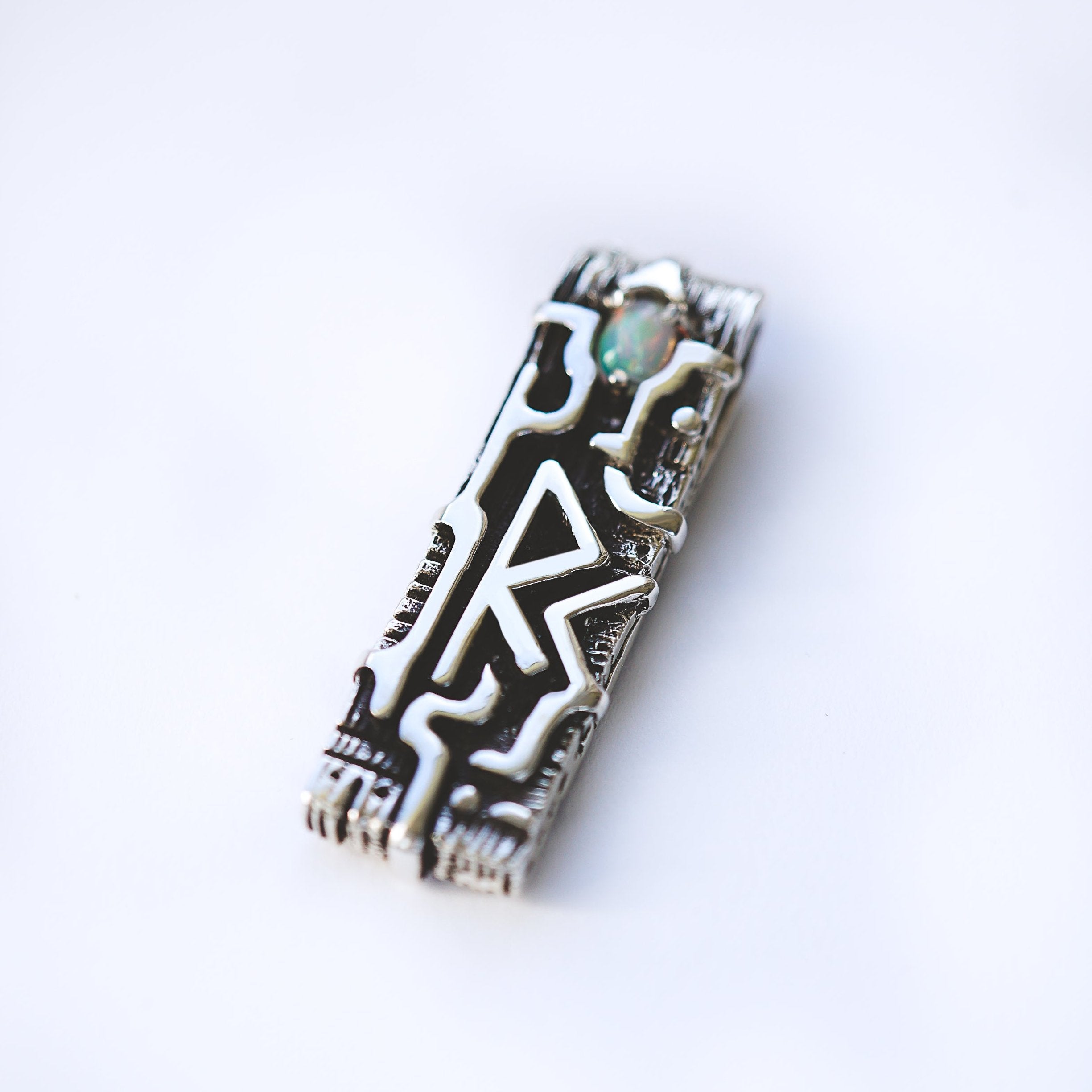 viking runes
Raido
amulet
talisman pendant
opal pendant
norse runes
nordic runes
celtic runes
silver pendant
silver necklace
rune jewelry
rune necklace
rune pendant