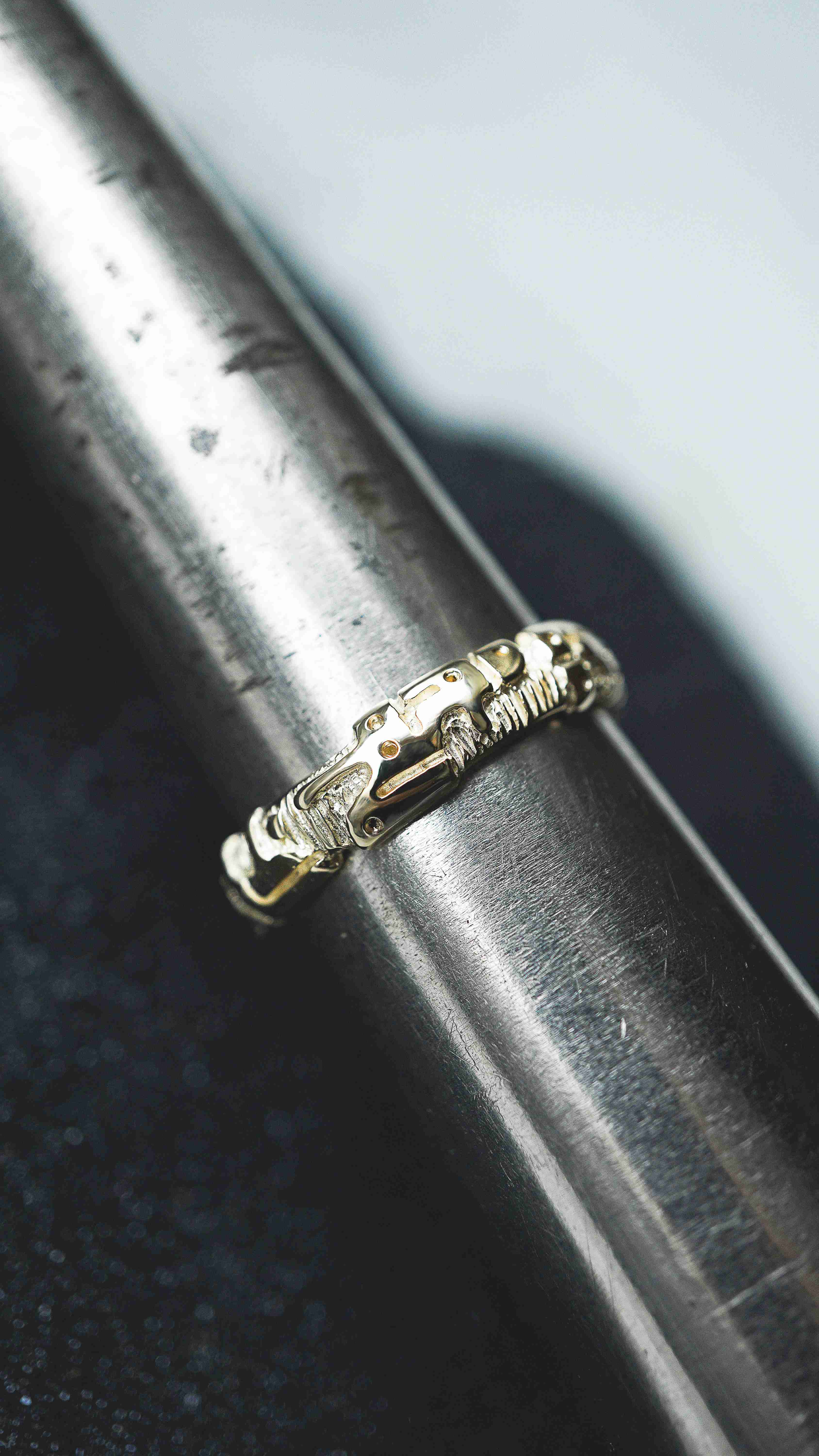 Mens engagement ring 14k solid gold and blue topaz, mens wedding ring, mens promise ring, mens gold ring, mens gemstone ring, moonique, mooniquecreation