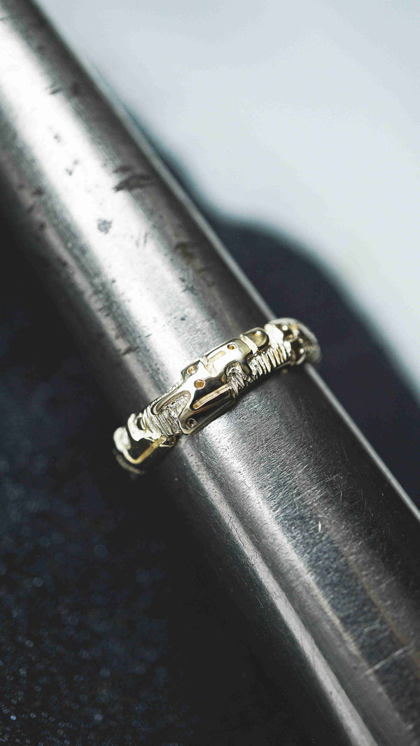 Mens engagement ring 14k solid gold and blue topaz, mens wedding ring, mens promise ring, mens gold ring, mens gemstone ring, moonique, mooniquecreation