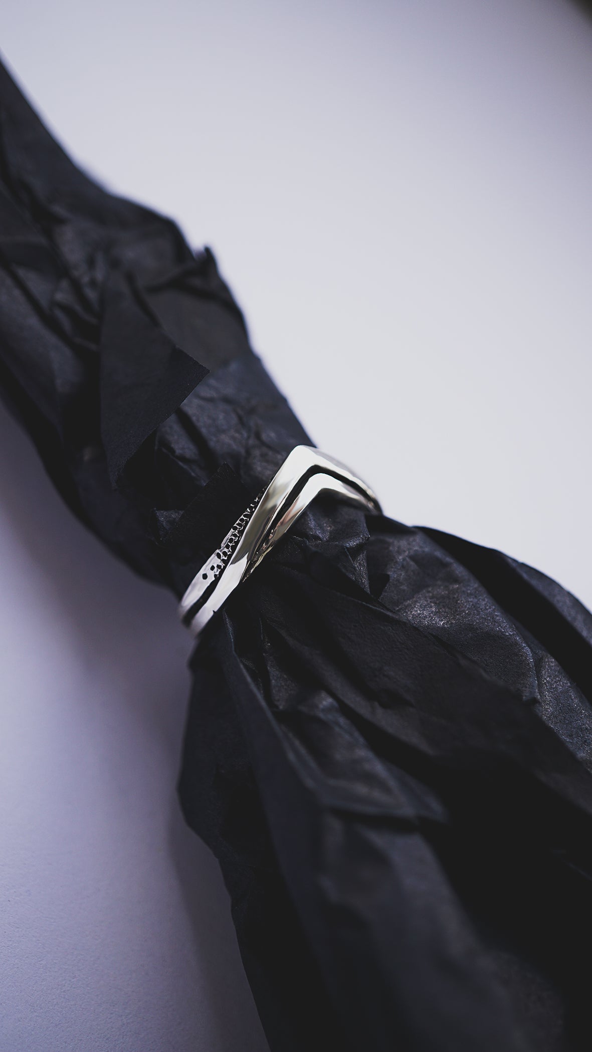 womens wedding silver band 