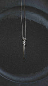 moonique mooniquecreation #menssilverpendant #silvernecklace #cyberpunk #bladependant #sterlingsilver 925 #readytoship #menssilvernecklace #cyberpunkjewelry #needlependant #silverneedle #spearpendant 