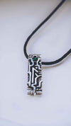 LAGUZ | rune opal pendant