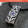 boulder opal pendant, mens opal necklace, mens silver necklace, unique necklace, Mars by Moonique