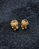 Stud earring set Sterling silver stud Earring Set of 3 ball stud earrings, Gold stud earrings, unique stud earrings