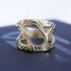14k Gold ring "METEOR"